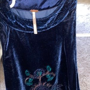 Free people velvet dress